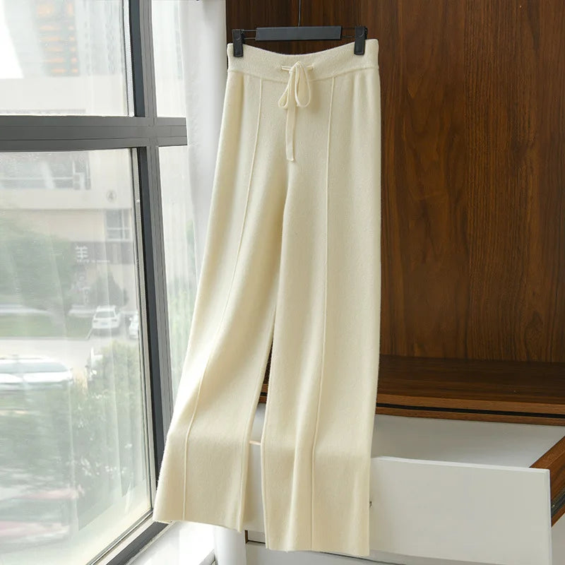 PANTALONES DE CINTURA ALTA DE MUJJER
