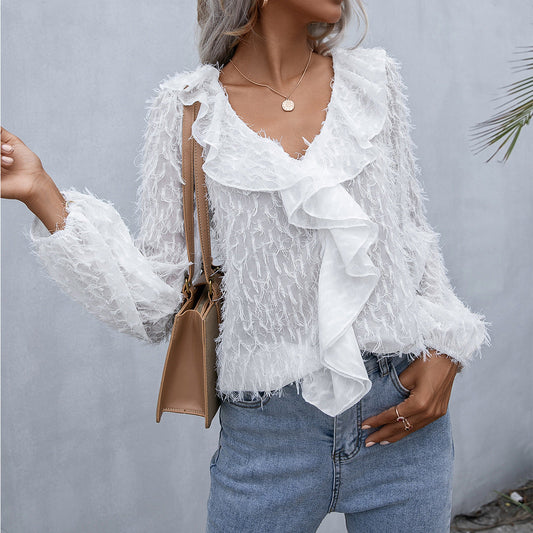 LUNA | TOP CON VOLANTES
