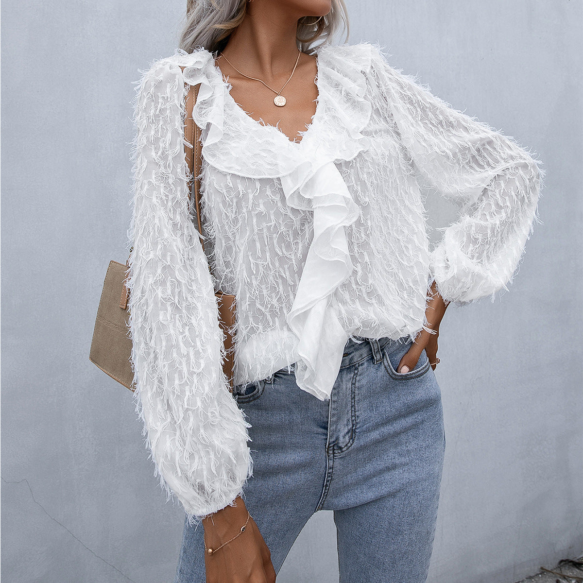 LUNA | TOP CON VOLANTES