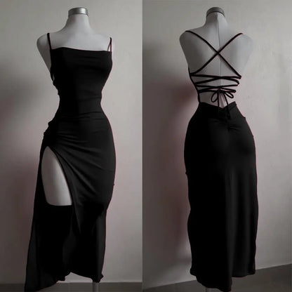 MINI VESTIDO AJUSTADO ESPALDA DESCUBIERTA