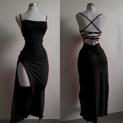 MINI VESTIDO AJUSTADO ESPALDA DESCUBIERTA