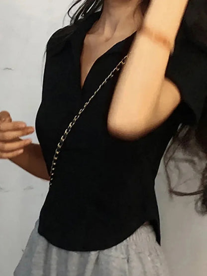 TOP DE MANGA CORTA
