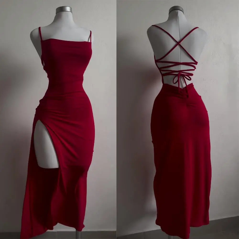 MINI VESTIDO AJUSTADO ESPALDA DESCUBIERTA