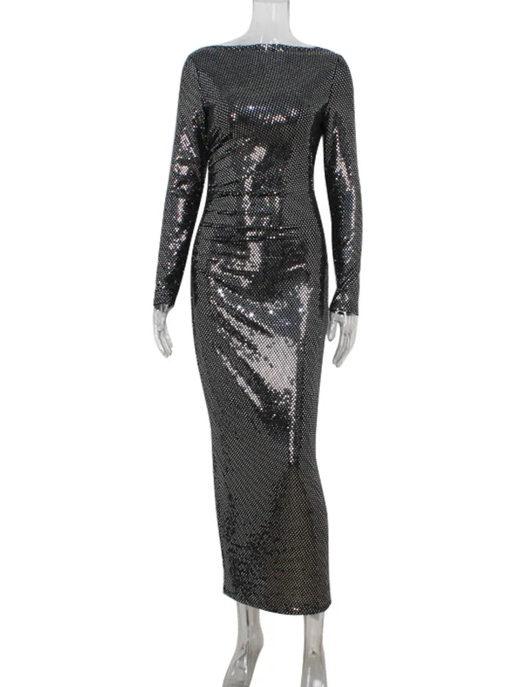 VESTIDO LENTEJUELAS