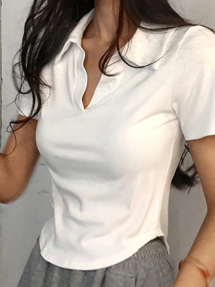 TOP DE MANGA CORTA