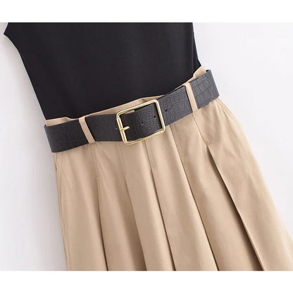 LUNA | VESTIDO PLISADO