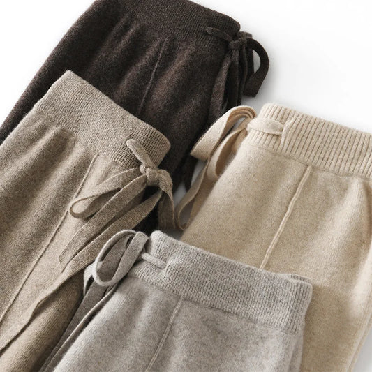 PANTALONES DE CINTURA ALTA DE MUJJER