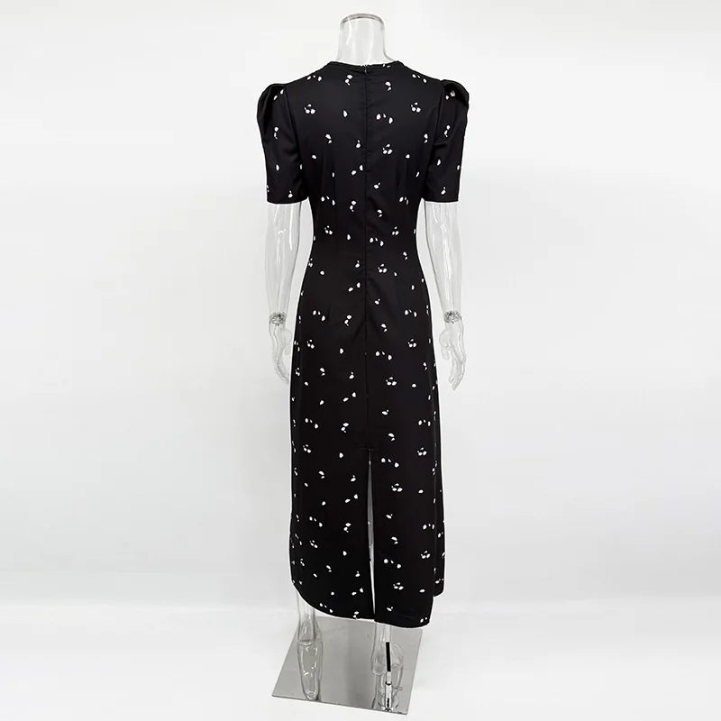 VESTIDO DE FIESTA DE ENCAJE